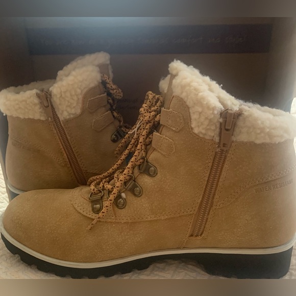 JBU by Jambu Tan Weather Resistant Boots Size 8 M - Picture 6 of 11